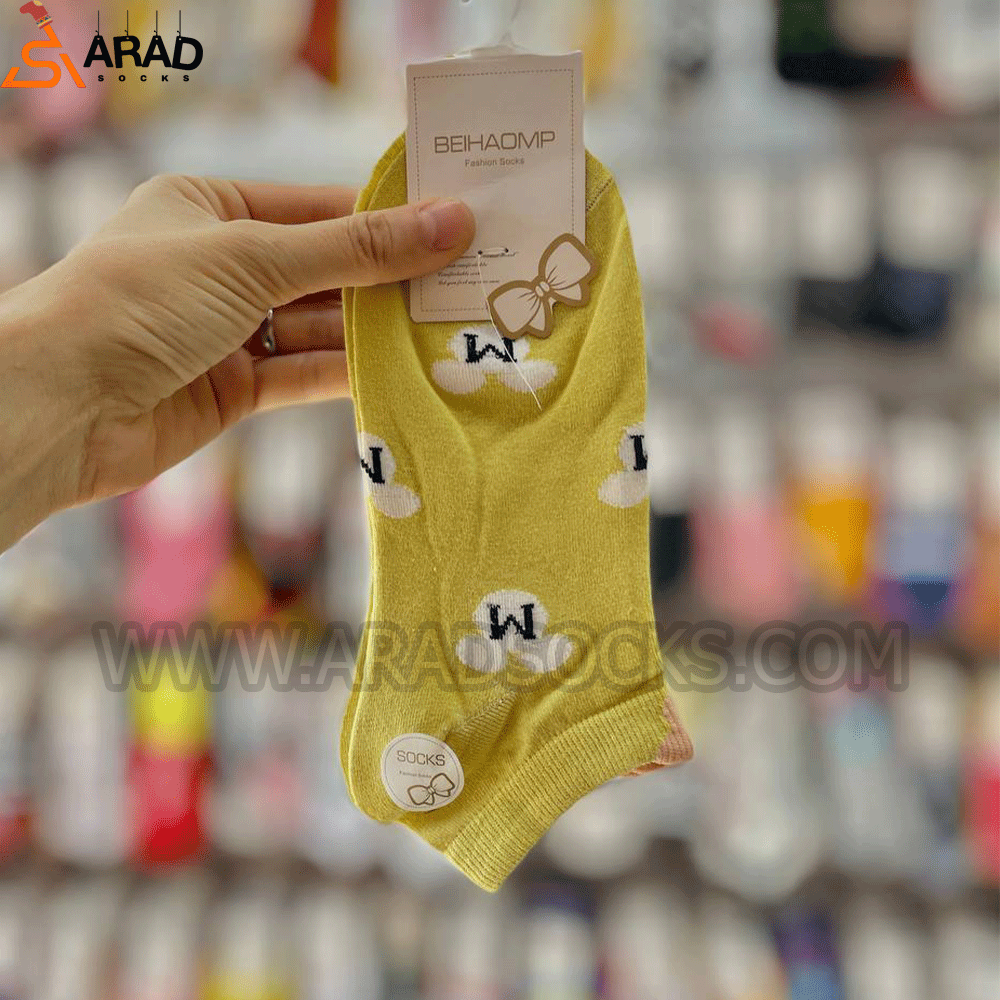 جوراب مچی طرح میکیM — تصویر ۳