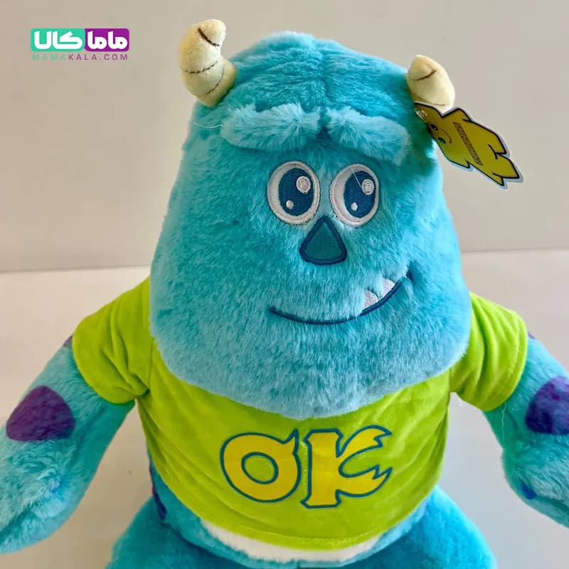 عروسک سالیوان لباس سبز وارداتی 40 سانتیمتری — تصویر ۷