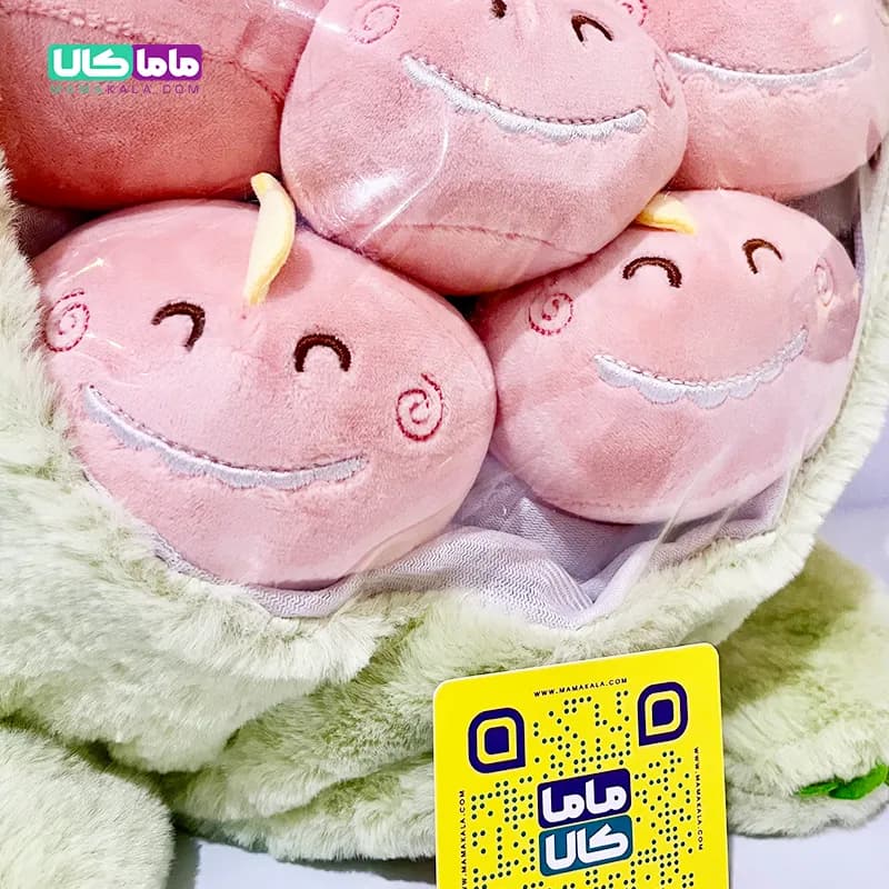 عروسک دایناسور نی نی دار اورجینال وارداتی 50 سانتیمتری — تصویر ۷