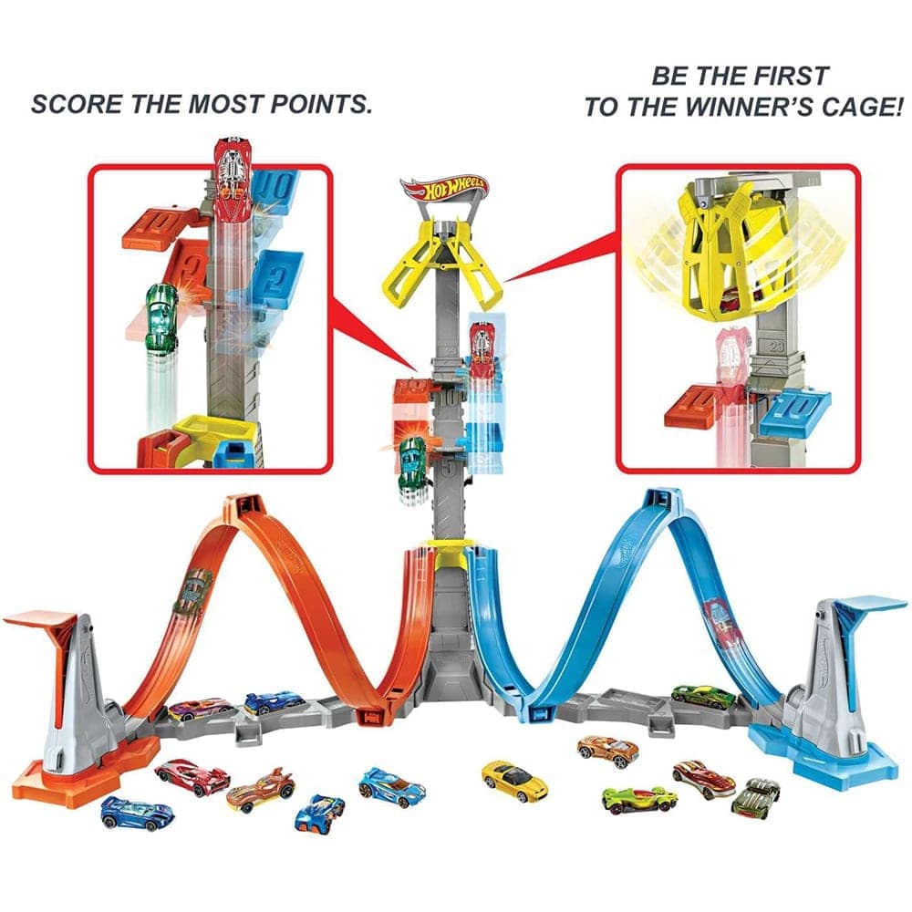 پیست ماشین هات ویلز کد:91279 Mattel Hot Wheels Loop & Launch GRW39 — تصویر ۵