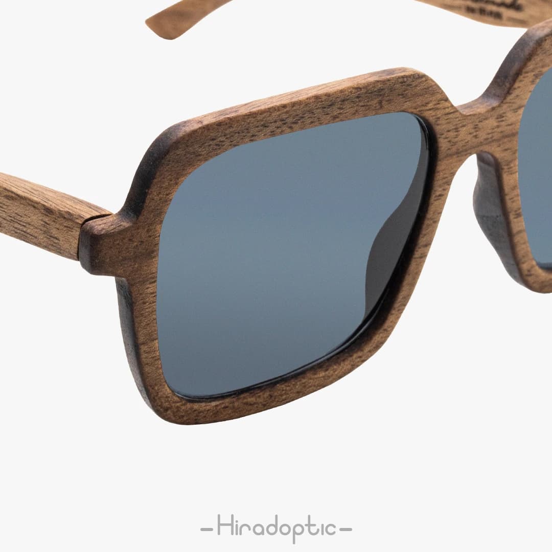عینک آفتابی چوبی فلوریدا گردو 04<br><span>Wooden Sunglasses MWG04</span> — تصویر ۵