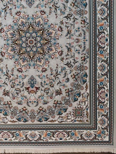 فرش ۷۰۰ شانه طرح میخک فیلی — تصویر ۴