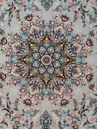 فرش ۷۰۰ شانه طرح میخک فیلی — تصویر ۲
