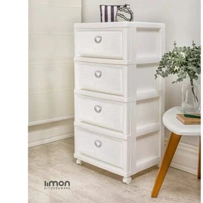 دراور چهار طبقه لیمون شماره 2 تک رنگ کد 153000 — تصویر ۲