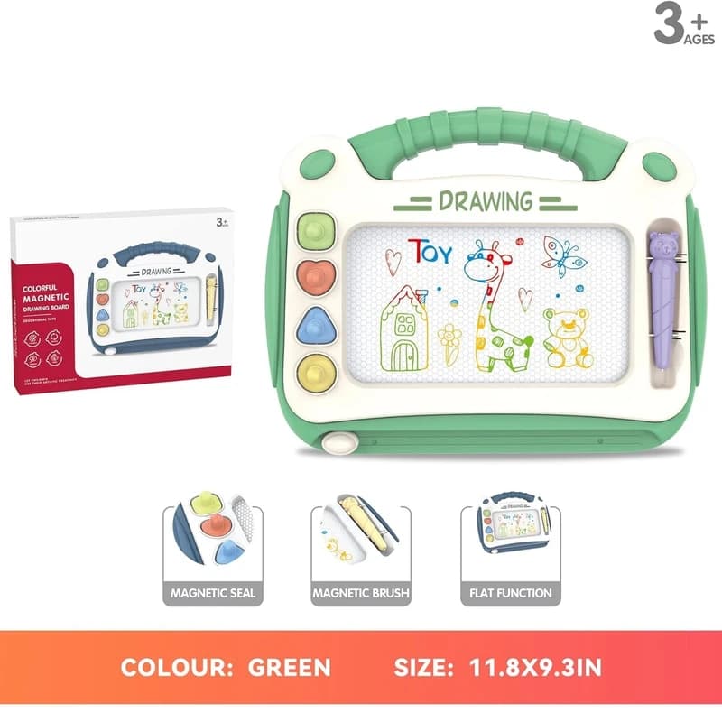 بازی آموزشی مدل تخته نقاشی مغناطیسی طرح Drawing Board کد YL1023 — تصویر ۷