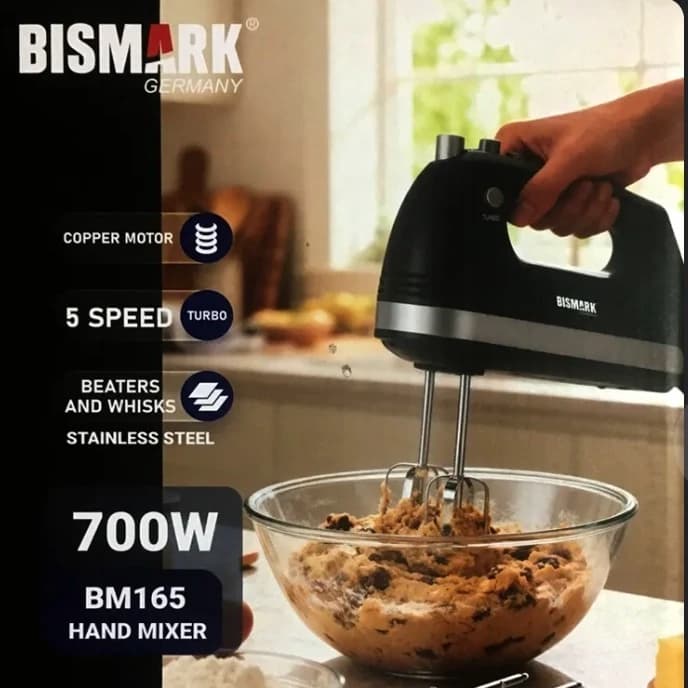 همزن دستي بيسمارک مدل BM165 — تصویر ۲