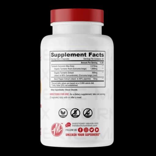 عصاره زردچوبه ترمریک متابولیک Metabolic Turmeric — تصویر ۲