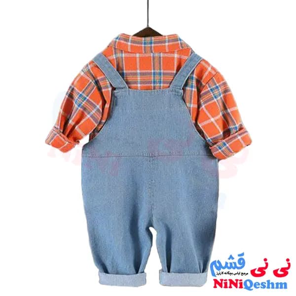 ست بیلر و پیراهن بچگانه وارداتی Fashion Happyiness کد 2309 — تصویر ۲