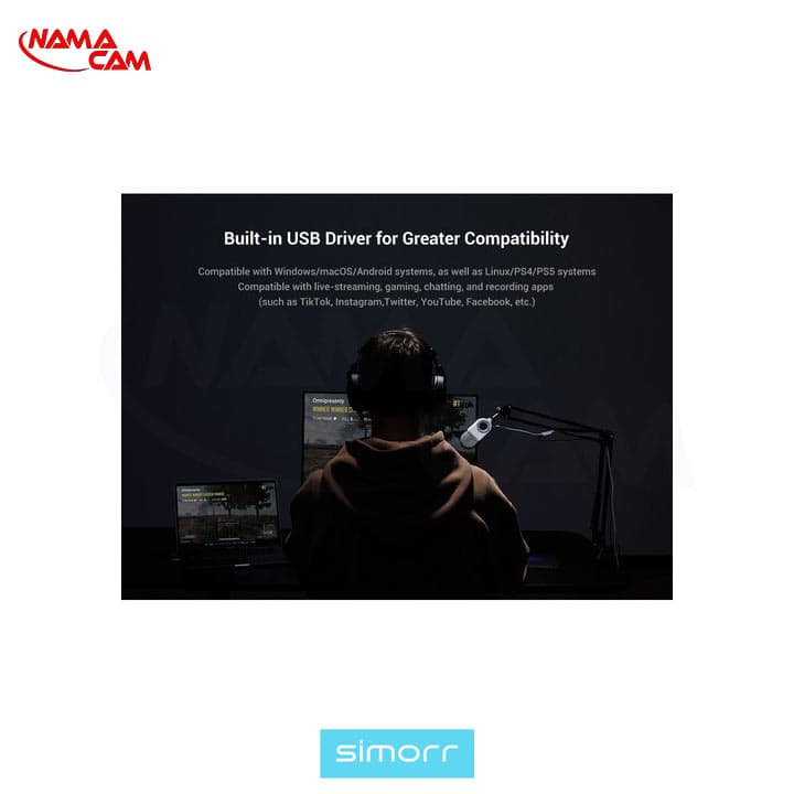 میکروفون سیمور Simorr Wave U1 USB Condenser – U1 — تصویر ۶