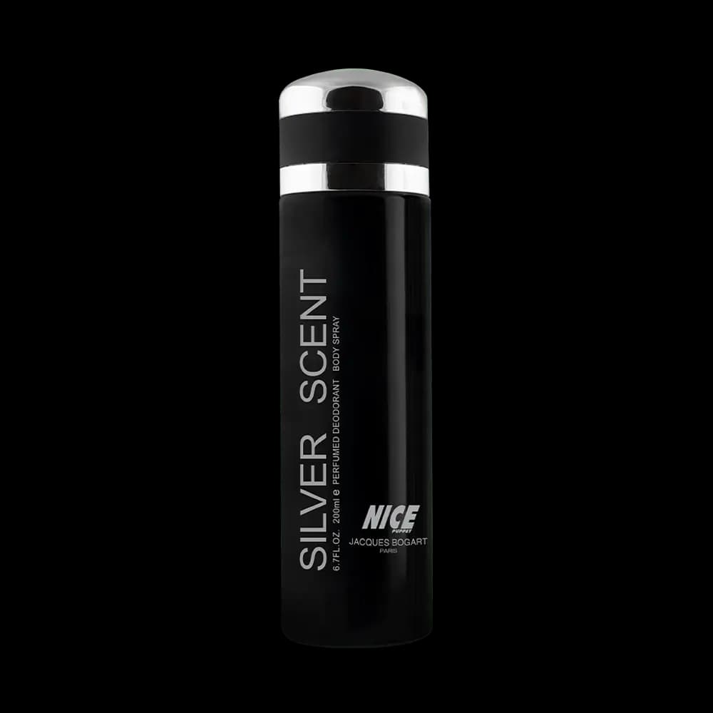 اسپری بدن مردانه نایس پاپت مدل Silver Scent حجم 200 میلی لیتر