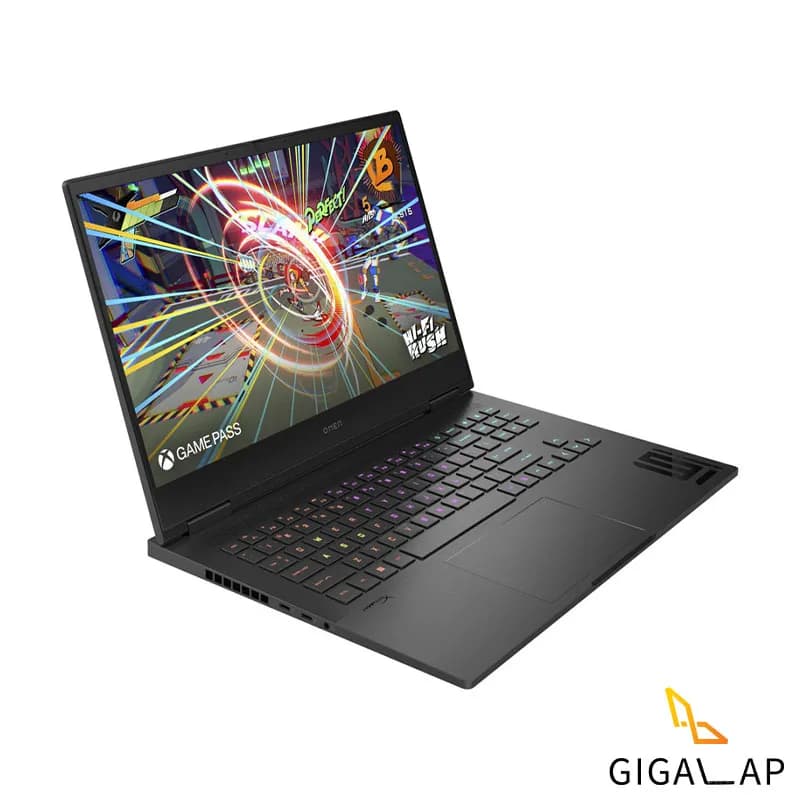 لپ تاپ گیمینگ HP OMEN 16X مدل 165 RYZEN 9 7940HS 16GB 1TB 7SSD 8GB RTX 4070 16’1 FHD — تصویر ۳