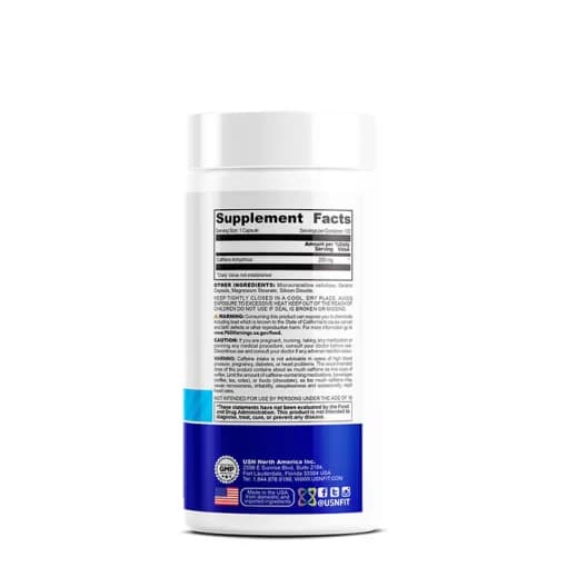 کپسول کافئین یو اس ان USN Caffeine — تصویر ۲
