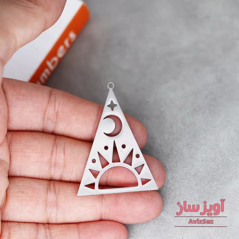 گردنبند ماه و خورشید کد 101547