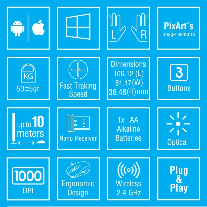 ماوس بی سیم بیاند BM-1290 RF — تصویر ۸