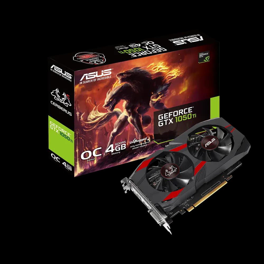 کارت گرافیک ایسوس ASUS Cerberus GeForce GTX 1050 Ti 4GB OC — تصویر ۳