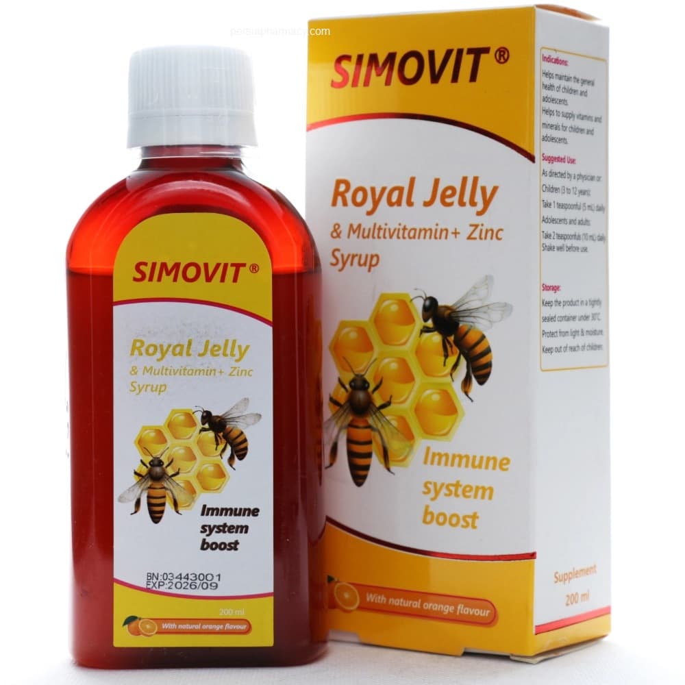 سیموویت رویال ژل Simovit Royal Jelly سیمرغ دارو