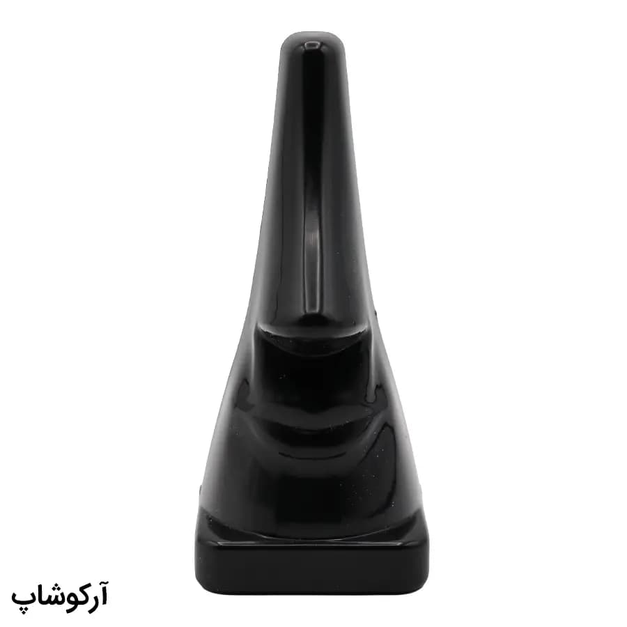 استند عینک رو میزی با رنگ مشکی، طرح صورت و بینی و جنس پلاستیکی مدل 992999 — تصویر ۲