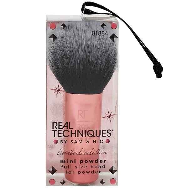 براش پودر ریل تکنیک REAL TECHNIQUES اصل مدل مینی پودر mini powder | دارای سر سایز بزرگ، نسخه محدود