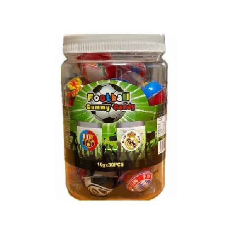 پاستیل ژله ای 30 عددی فوتبال Football Gummy Candy