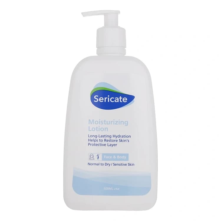لوسیون بدن Sericate مدل Moisturizing حجم 500 میلی لیتر
