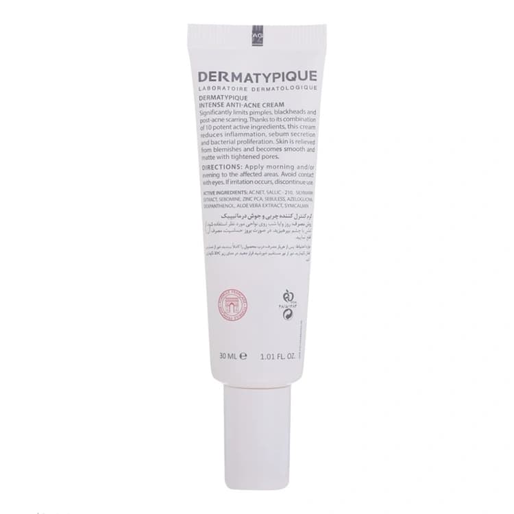 کرم ضد جوش DERMATYPIQUE مدل Intense حجم 30 میلی لیتر — تصویر ۲