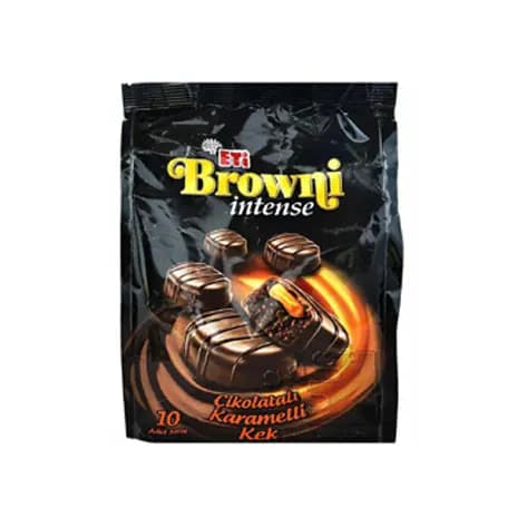 مینی کیک براونی با مغز کارامل اتی Eti Browni Intense
