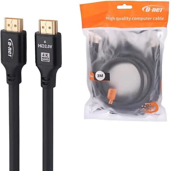 کابل HDMI روکش PVC دي نت طول 3 متر ورژن 2