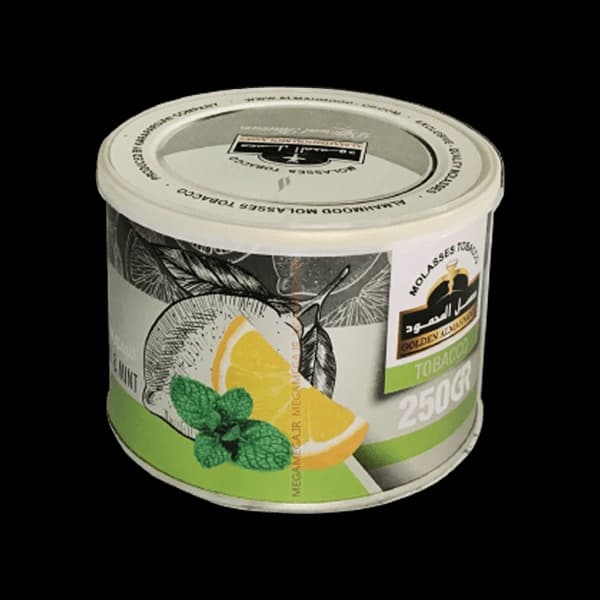 تنباکو قلیان المحمود لیمو نعنا Almahmood lemon & mint hookah tobacco — تصویر ۳