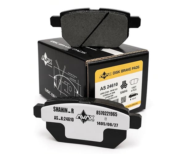لنت ترمز عقب آریو Z300 آواکس سیلور (دیسکی)