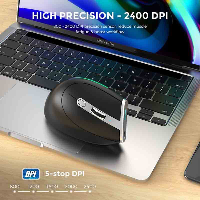 ماوس ارگونومیک برند ECHTPower F36 — تصویر ۶