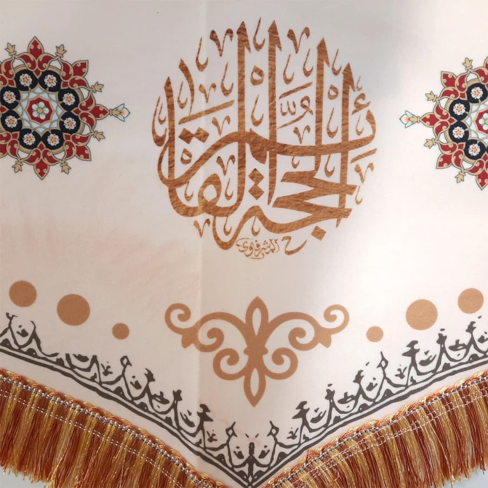 کتیبه نیمه شعبان مخمل اللهم عجل لولیک الفرج کد 50759 — تصویر ۳