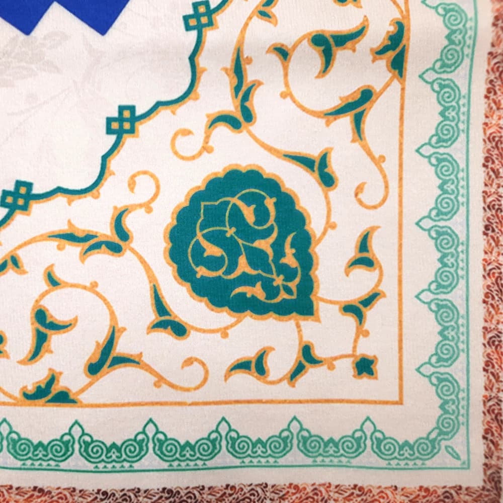 کتیبه نیمه شعبان مخمل با شعار یا مولای یا صاحب الزمان دعای سلامتی امام زمان(عج)زمینه کرم 50746 — تصویر ۳
