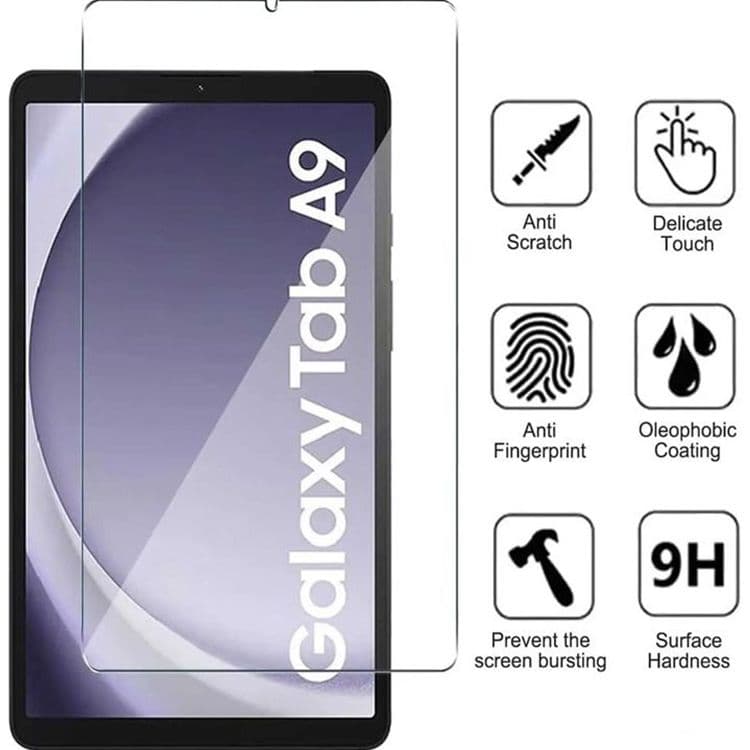 محافظ صفحه نمایش (گلس) 11 اینچی مناسب برای تبلت سامسونگ Galaxy Tab A9 Plus (X210/X215/X216) — تصویر ۵