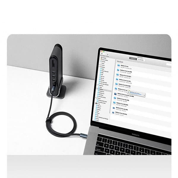 کابل تبدیل Type-cبه Type-c باسئوس فست شارژ با توان 100 وات مدل Flash Series USB4.0 CASS010014 — تصویر ۵