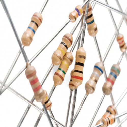 مقاومت 390 کیلو اهم 1/4W(بسته 50 عددی)