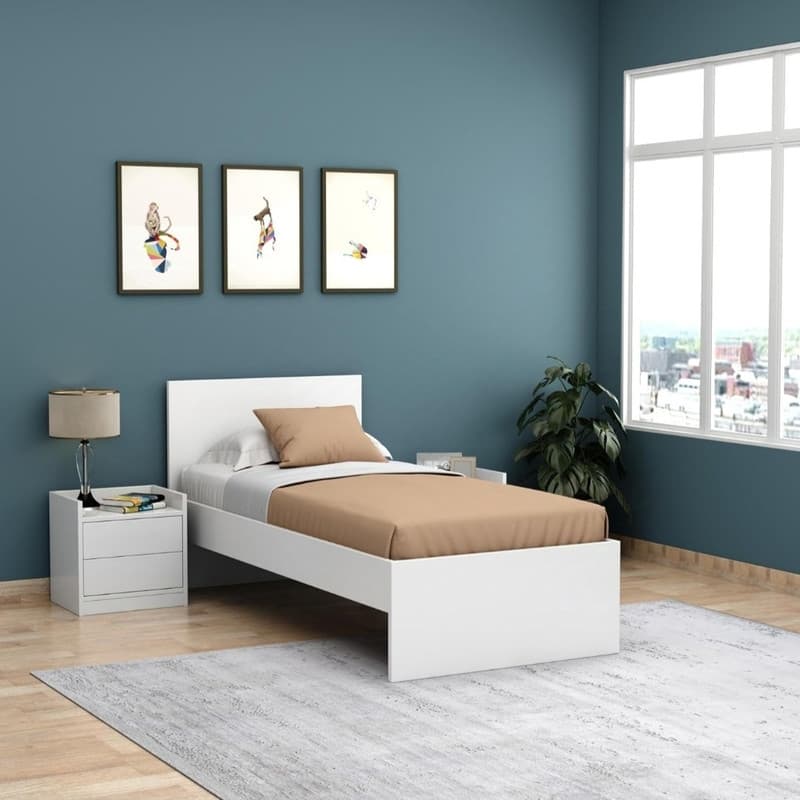 تخت خواب یک نفره مدل S-667 سایز 200×90 سانتی متر