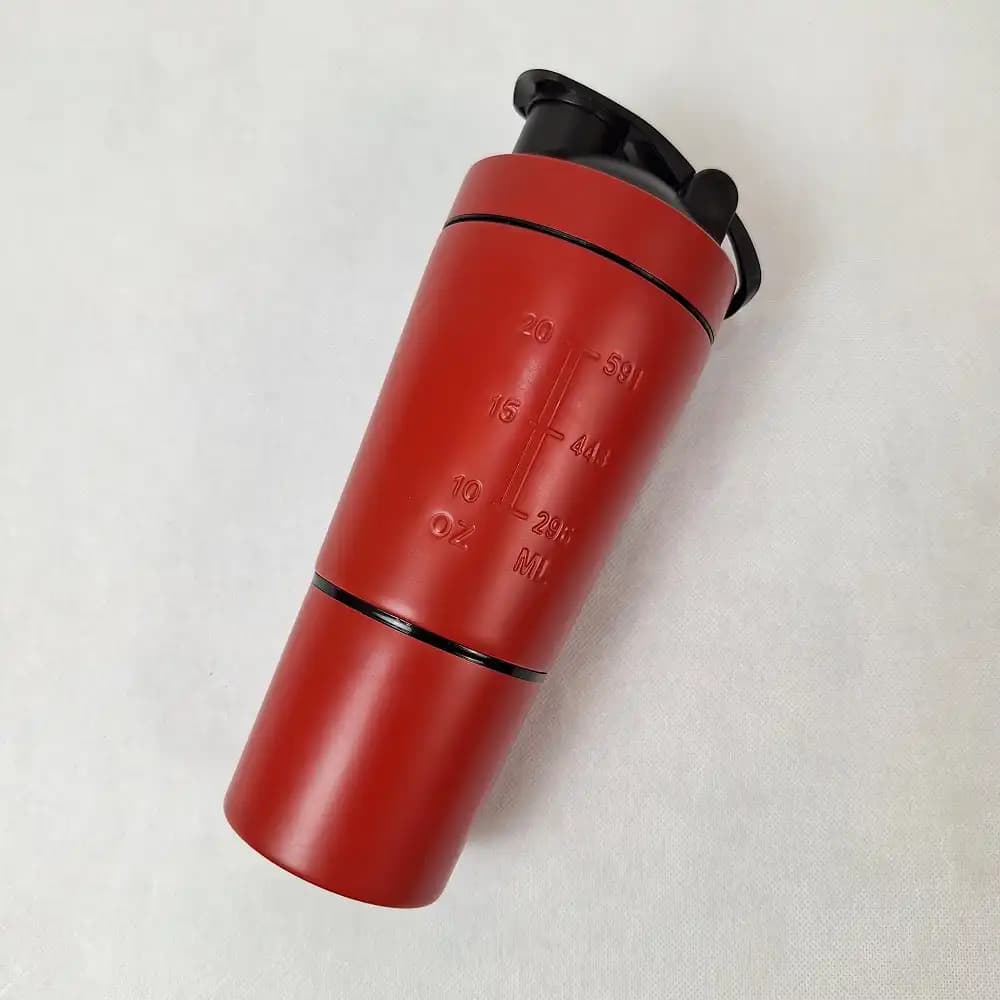 شیکر 2 تکه استیل MAXWELL FITNESS وارداتی — تصویر ۶
