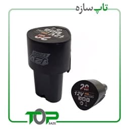 باطری 12ولت دریل شارژی قرمز پی امPMجدید — تصویر ۲