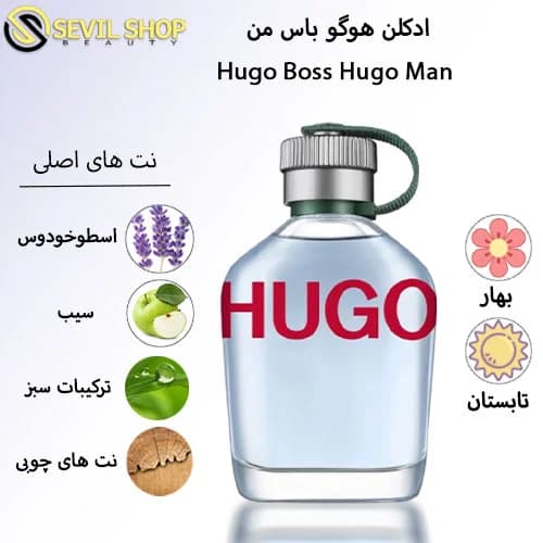 ادکلن هوگو باس من (هوگو سبز) Hugo Boss Hugo Man — تصویر ۴