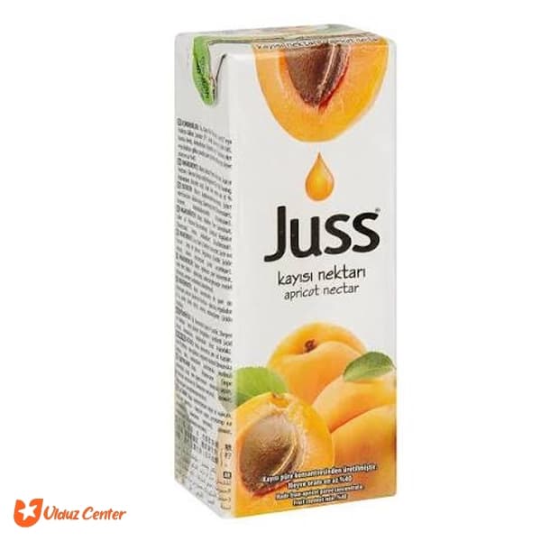 نوشیدنی پاکتی Juss با طعم زردآلو 200 میل