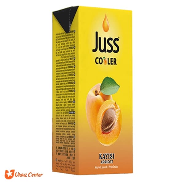 نوشیدنی پاکتی Juss Cooler با طعم زردآلو 200 میل