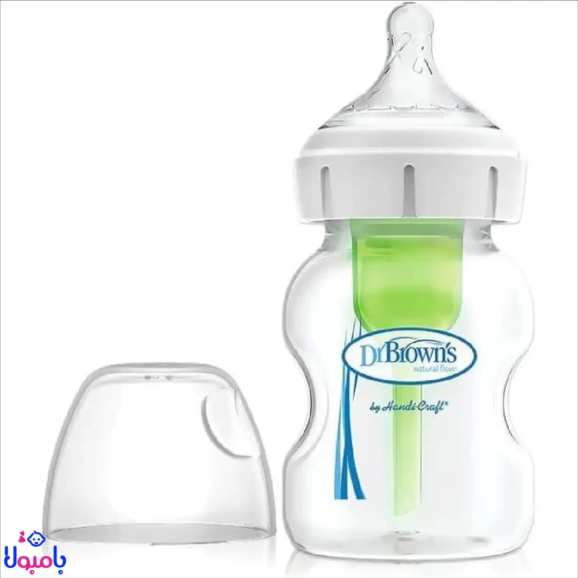 شیشه شیر 150میل دکتر برونز دهانه عریض
