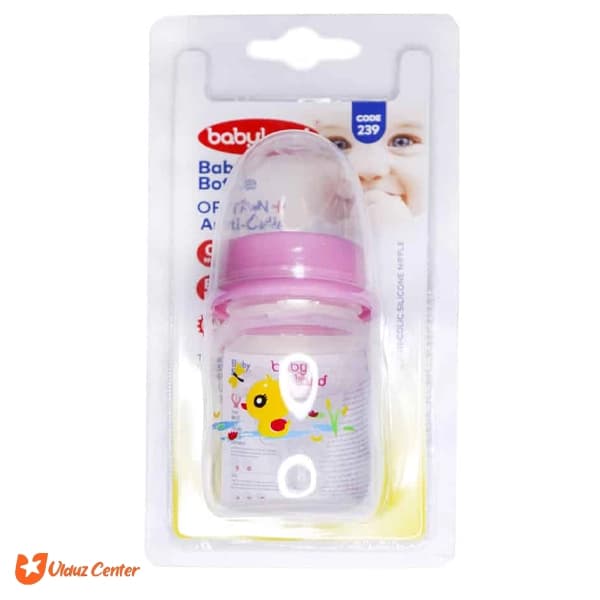 شیشه شیرخوری کودک بی بی لند 0 تا 6 ماه حجم 80 میل کد 239