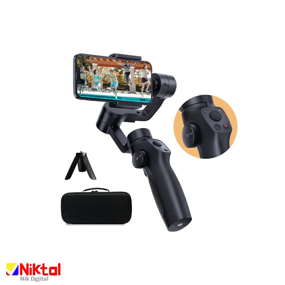 گیمبال موبایل استابلایزر مدل Capture 2s | تثبیت حرکت پایدار و زوم دقیق