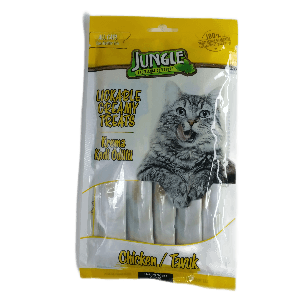 بستنی گربه جانگل Jungle با طعم ماهی تن و میگو تعداد ۵ عدد — تصویر ۲