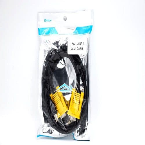 کابل KVM USB دیتک طول 1.5 متر کد 8977 — تصویر ۳