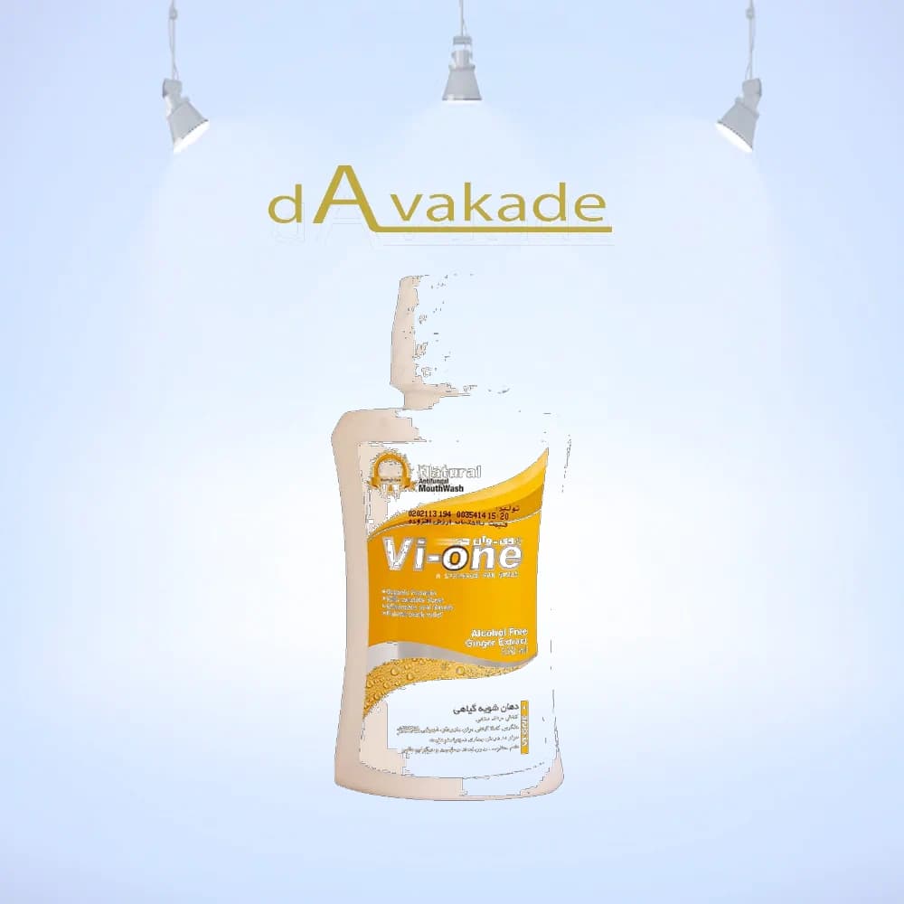 محلول دهانشویه گیاهی نارنجی وی وان Vi-one