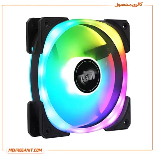 فن کیس اوست AVS120 BLACK ARGB 1X — تصویر ۲