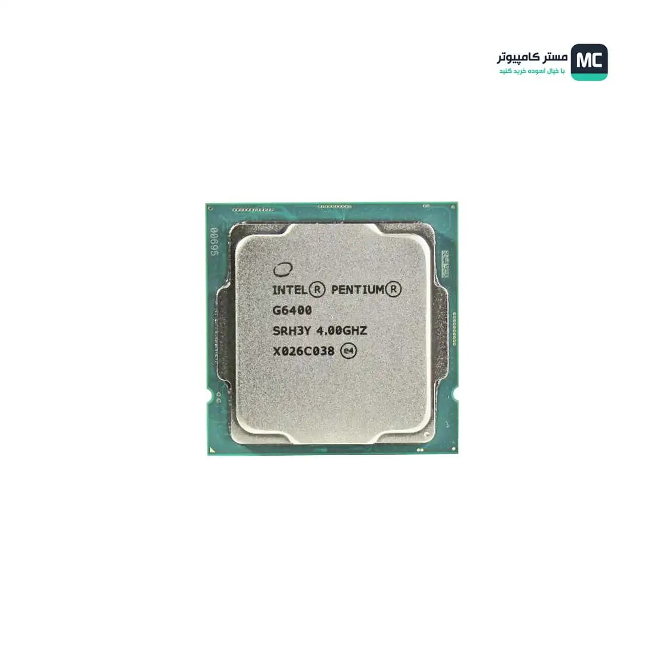 پردازنده اینتل Pentuim Gold G6400 Comet Lake Tray