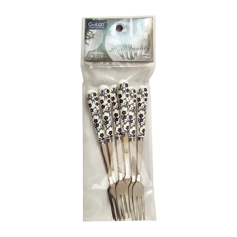 چنگال اردوخوری سیویلون کد AD23 بسته 6 عددی — تصویر ۲
